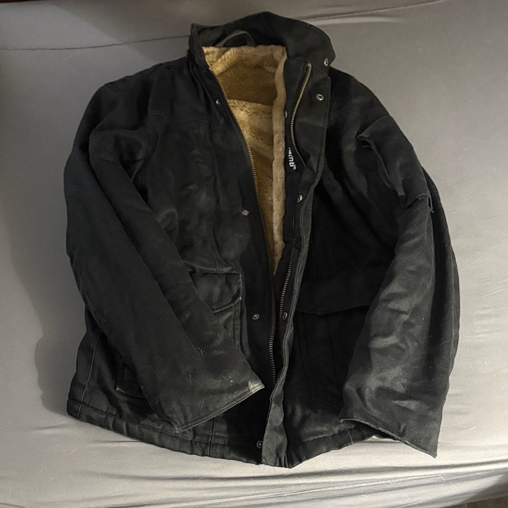 Men’s Hoodlamb Hemp Hooded Winter Jacket